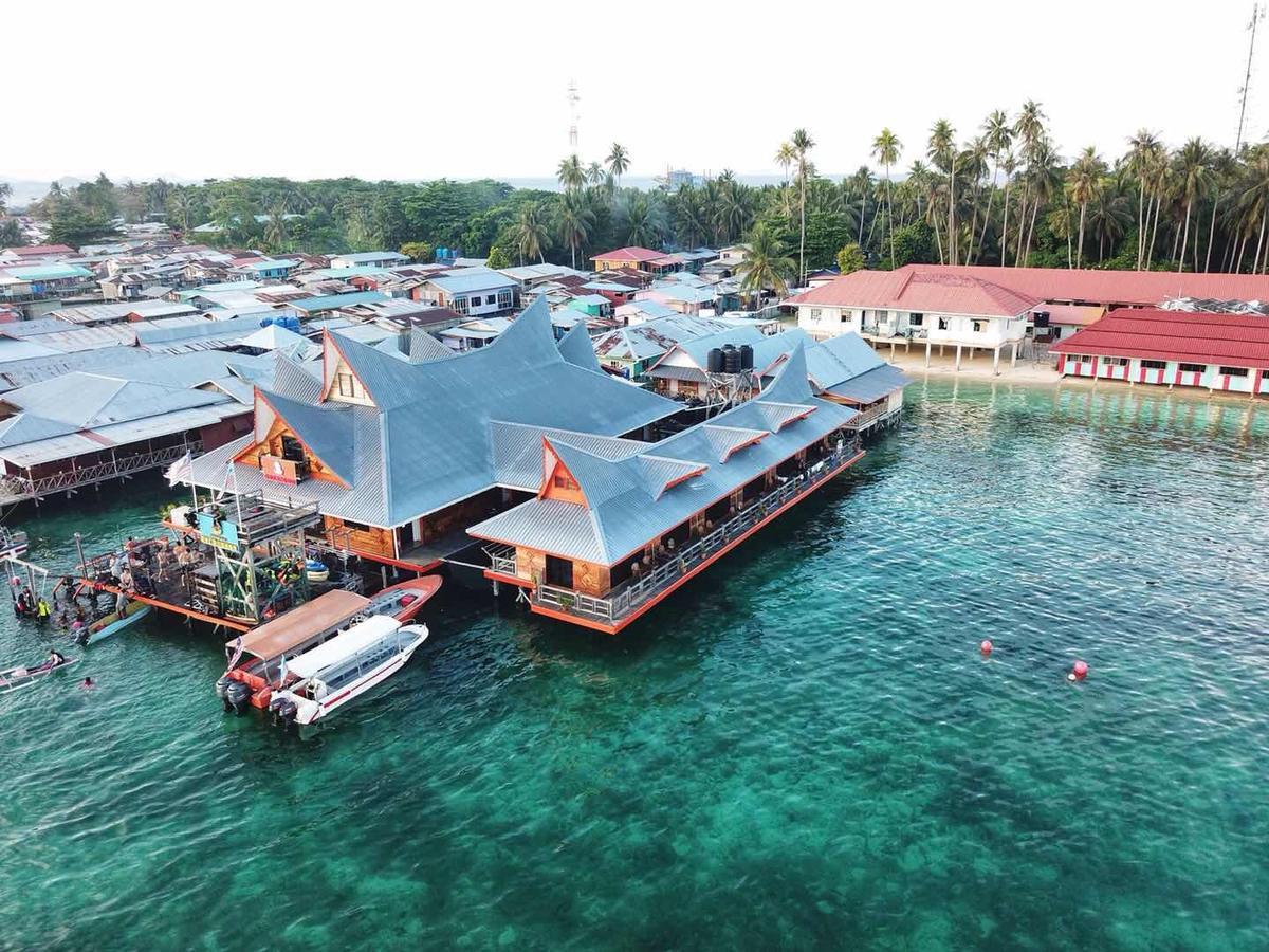 Mabul Paradise Lodge Mabul Island Exterior foto
