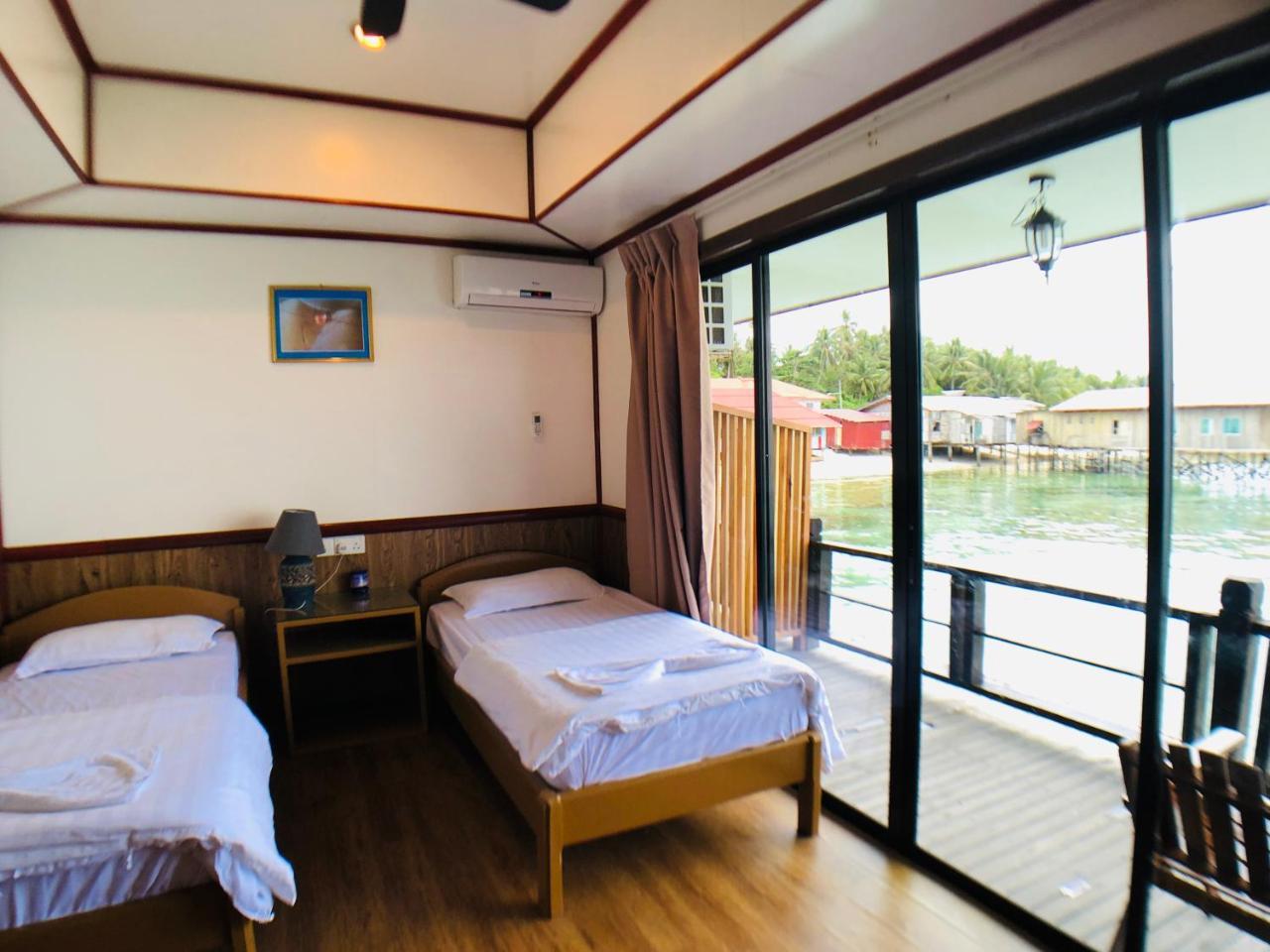 Mabul Paradise Lodge Mabul Island Exterior foto